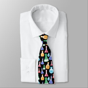 Färgvetenskap/kemi Mönster Neck Tie Slips
