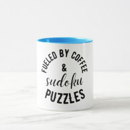 Färgvibes: Anpassa Sudoku-kaffe Mugg