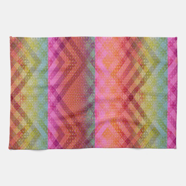 Färgvinklar Kökshandduk (Horisontell)