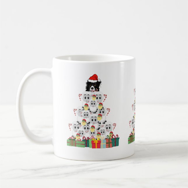 Fårhjordens julgran kaffemugg (Vänster)