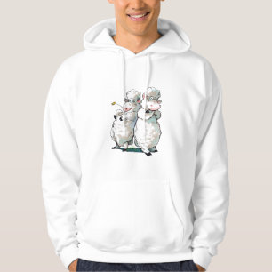 FårHoodie Tröja Med Luva