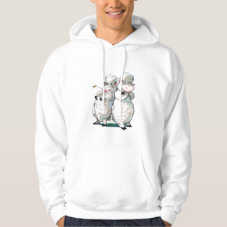 FårHoodie Tröja Med Luva