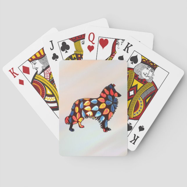 Fårhund - Avfall Casinokort (Baksidan)