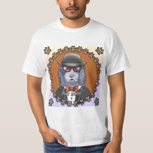 Fårhundshundögon T Shirt (Framsida)