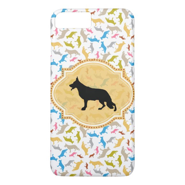 Fårhundsmönster Primavera Case-Mate iPhone Skal (Baksida)