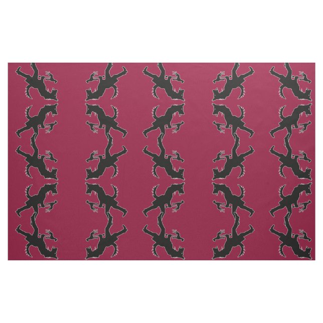 Fårhundssilhuett Tyg (Fat Quarter)