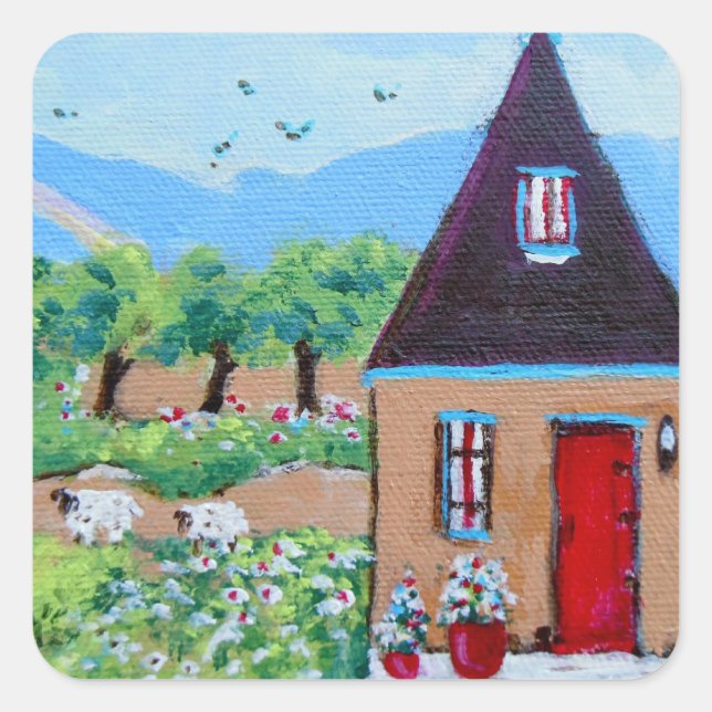 Fårhusets klistermärken (Framsida)