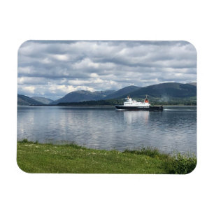 Färja som seglar in i Rothesay Bay, Isle of Bute p Magnet