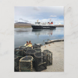Färja som seglar till Islay i Skottland Vykort