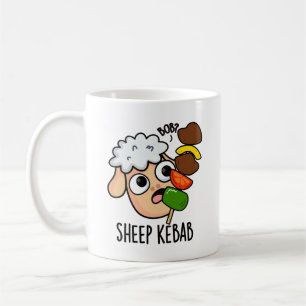 Fårkebab Rolig Shish Kebab Puns  Kaffemugg