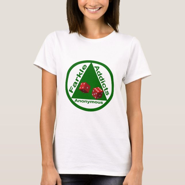 Farkle missbrukar anonymt t-shirt (Framsida)