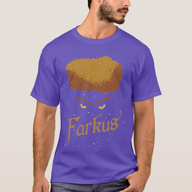 Farkus - Gult Ögon T Shirt (Framsida)