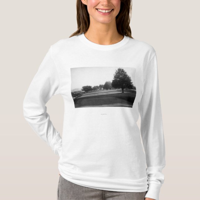 Farled sjöguld jagar beskådar på OS:en T-shirt (Framsida)