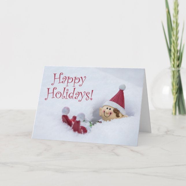 Farley, Elf-julkortet Helgkort (Framsida)