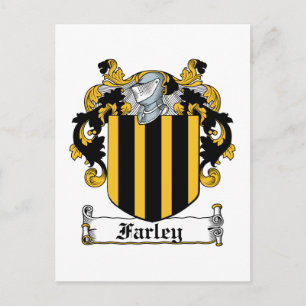 Farley Family Crest Vykort