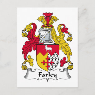 Farley Family Crest Vykort