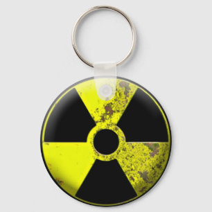 Farlig avfalls Keychain Nyckelring
