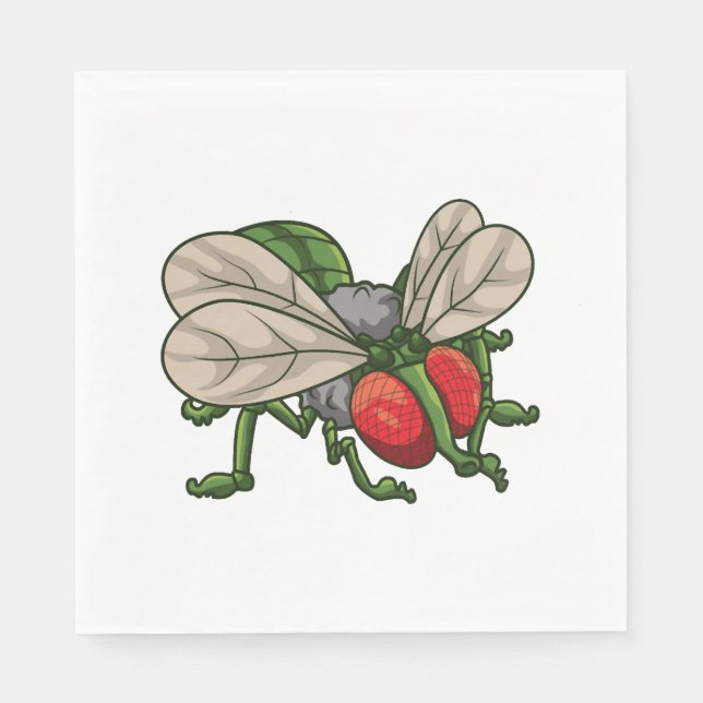 farlig drakflygning pappersservett (Framsidan)