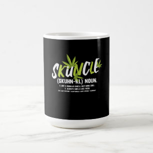 Farlig farbror Ogräs Smoker Skuncle farbror Älsk Kaffemugg