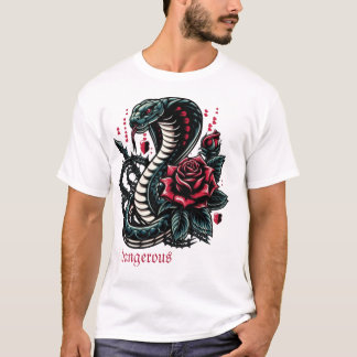 farlig kobra t shirt