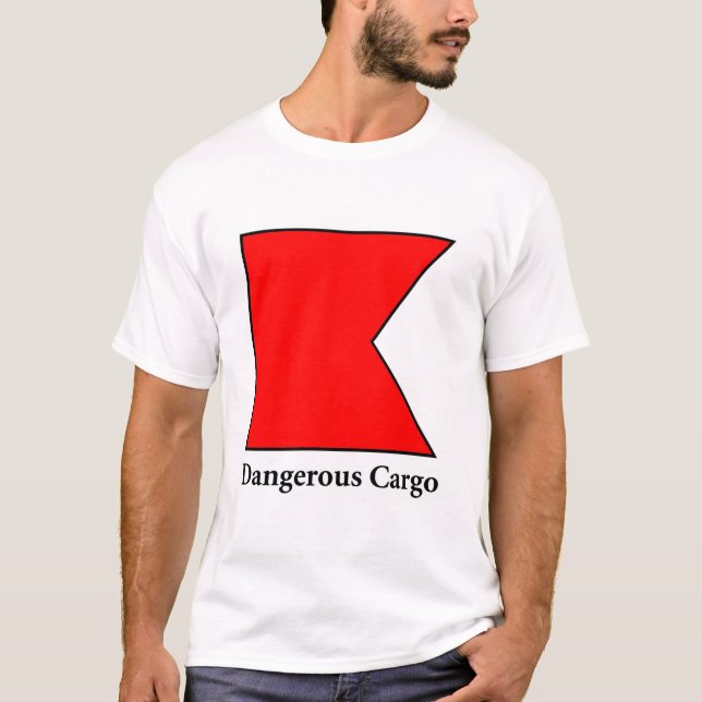 Farlig last tee shirt (Framsida)