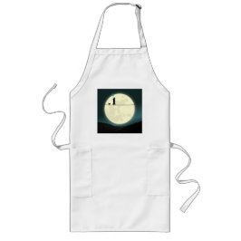 Farlig nattpromenad långt förkläde