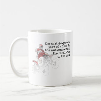 Farlig Nöt Quad ATV Terräng Krus Kaffemugg
