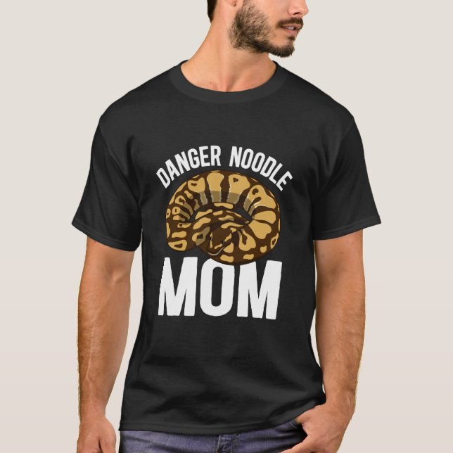 Farlig Nudel Mamma Ball Python Mamma Ball Python Ä T Shirt (Framsida)