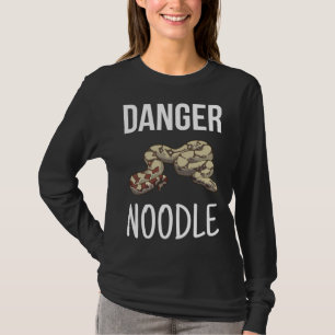 Farlig Nudelförrädare Herpetolog Ofidisk Orm T Shirt