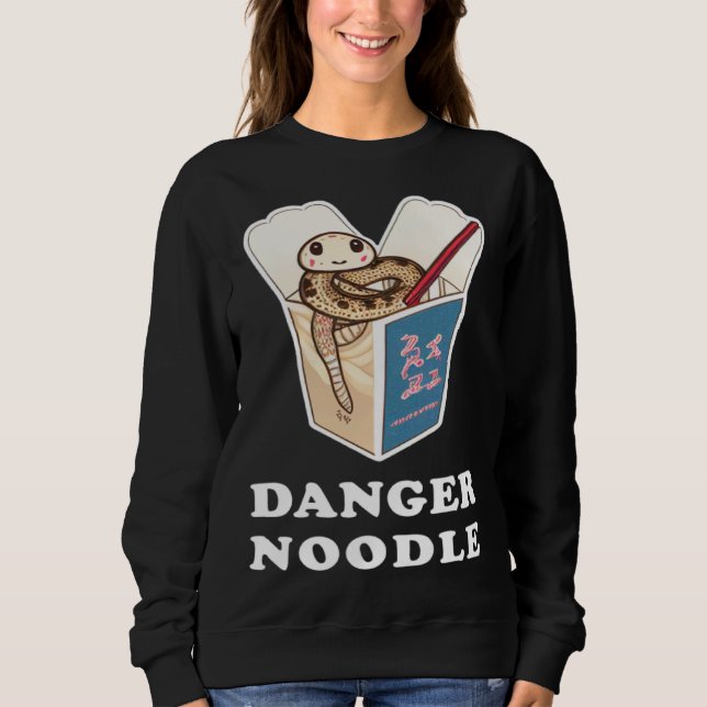 Farlig Nudelsnok Barn Slangar Meme  Bollpython T Shirt (Framsida)