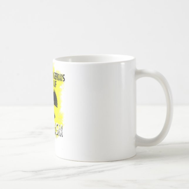 farlig optimism kaffemugg (Höger)