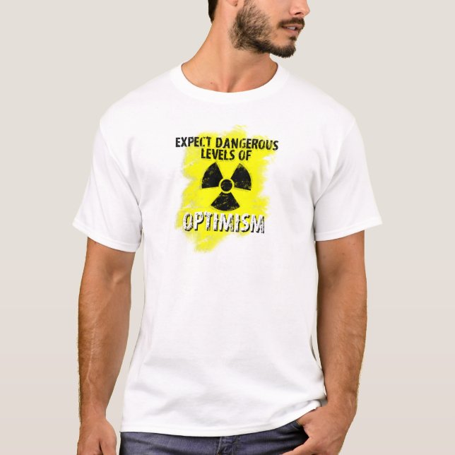 farlig optimism t-shirt (Framsida)