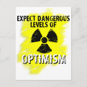 farlig optimism vykort