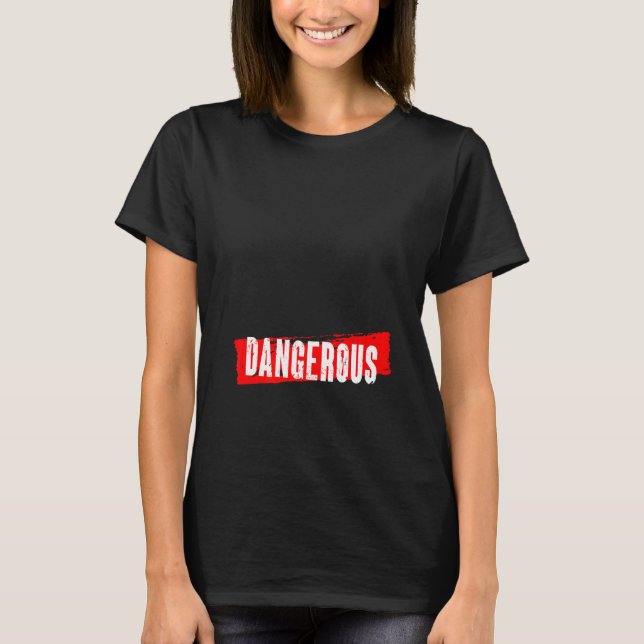 farlig t shirt (Framsida)