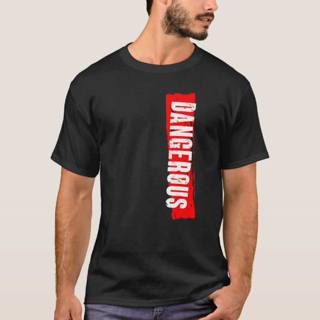 farlig t shirt (Framsida)