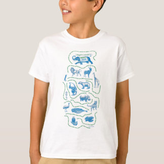 Farliga djur behöver hjälp! t-shirt