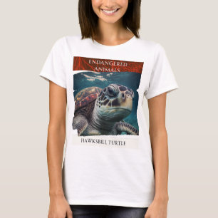 Farliga djur - Hawksbill Turtle T Shirt
