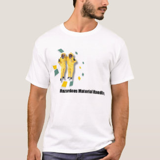 Farliga materiella förlagehanterare tee shirt