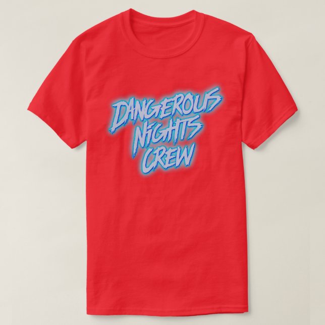 Farliga nattbesättningar t shirt (Design framsida)