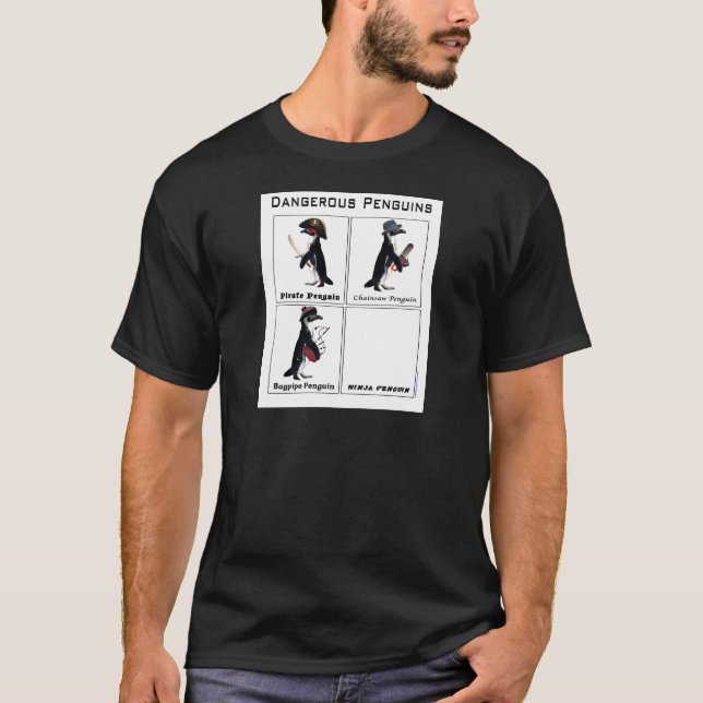 farliga pingvin tee (Framsida)