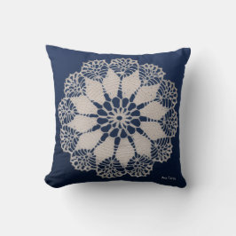 Farligt Crochet Craft Kudde