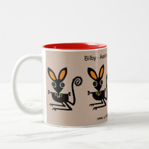 Farligt djur - Aussie wildlife - BILBY - Mugg