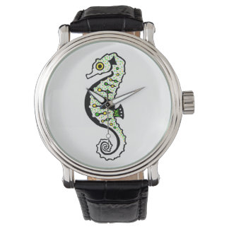 Farligt djur - SEAHORSE - Vilt - Naturvård Armbandsur