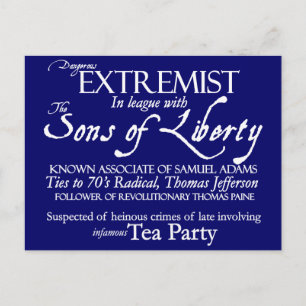 Farligt Extremist 1800-talets Stil Poster Vykort