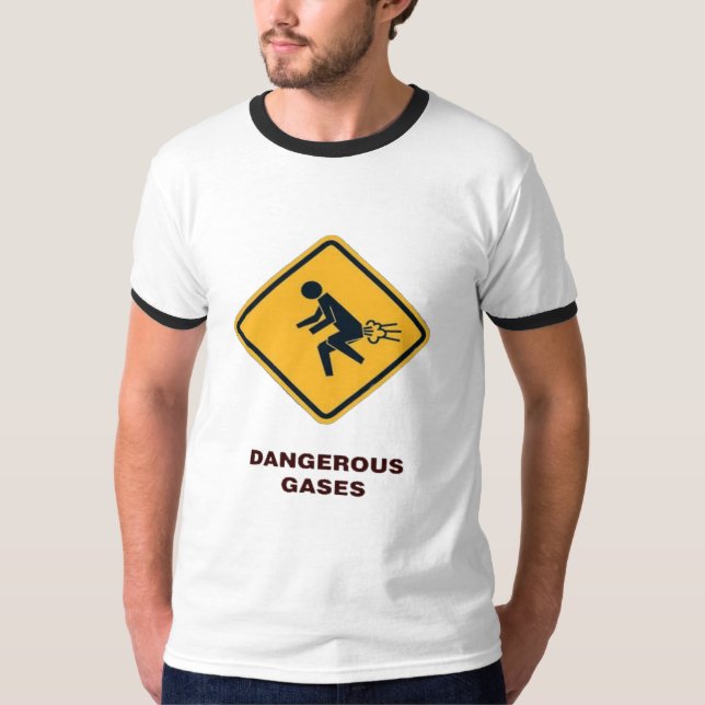 farligt gasar tee shirt (Framsida)