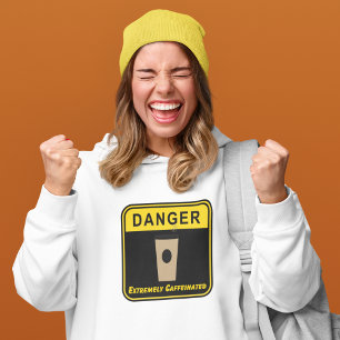 FARLIGT MYCKET Kaffeinerat kaffe Hoodie