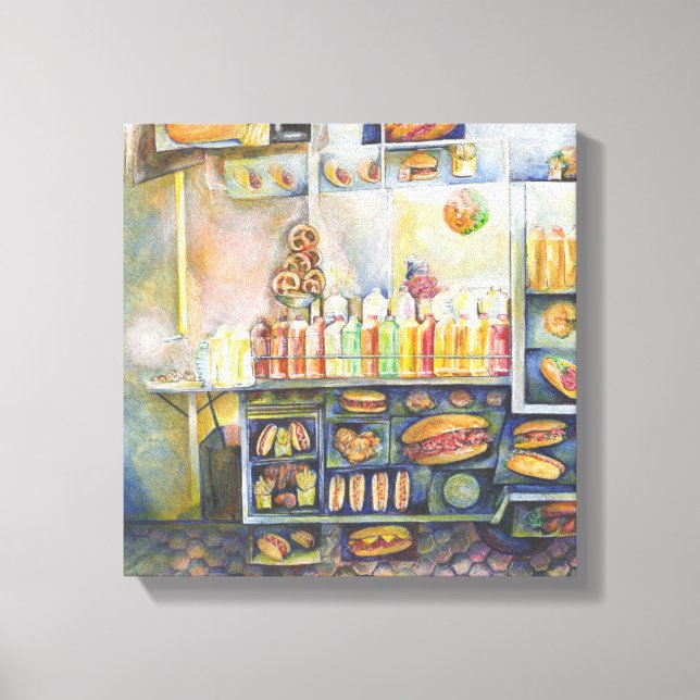 Farligt nära Roligten Canvastryck (Framsida)