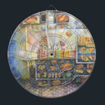 Farligt nära Roligten Darttavla<br><div class="desc">Originalmålning från New York City Series av välsmakade New York City Artist,  Gaye Elise Beda www.gayeelisebeda.stör www.gayeelisebeda.com https://gayeelise-beda.pixels.com http://www.zazzle.com/gaye elise beda gifts http://issuu.com/lieslmarelli/docs/wia278-july-issuu/1?e=2826034/843692 https://fineartamerica.com/profiles/gayeelise-beda/shop http://shopvida.com/search?q=gaye elise beda&x=-749&y=-111 min röda buskbutik www.synchronopedia.com/wwsah_candidate_list.htm gayeelise.redbubble.com</div>