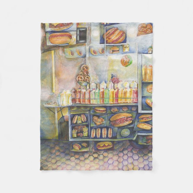 Farligt nära Roligten Fleecefilt (Framsidan)