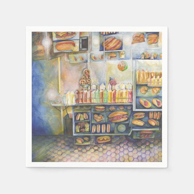 Farligt nära Roligten Pappersservett (Framsidan)